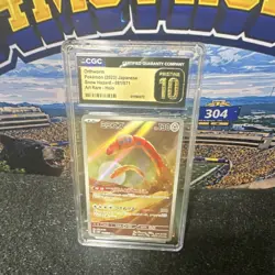 2023 Pokemon Orthworm Art Rare Holo Snow Hazard 081/071 CGC PRISTINE 10 - Image 1