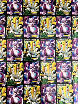 Pokemon Mewtwo Regigigas 2012 Next Destinies Uncut Sheet Test Print No Text - Image 2