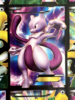 Pokemon Mewtwo Regigigas 2012 Next Destinies Uncut Sheet Test Print No Text - Image 3