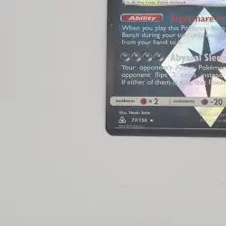 Darkrai Prism Star 77/156 Sm-Ultra Prism Holo LP Pokemon TCG Ships - Image 5