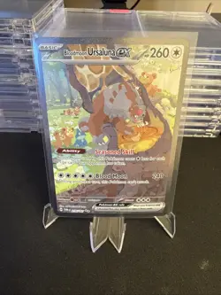 Pokemon TCG Bloodmoon Ursaluna ex 216/167 Ultra Rare Twilight Masquerade NM/M - Image 1