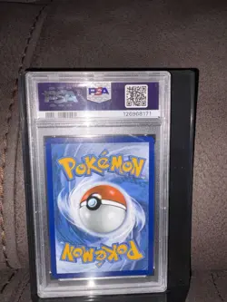 Pokemon 2025 SVP EN-SV Black Star Promo #208 Victini PSA 8 - Image 2