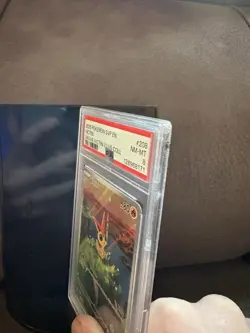 Pokemon 2025 SVP EN-SV Black Star Promo #208 Victini PSA 8 - Image 4
