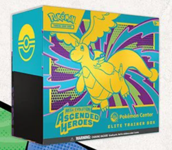 2x Ascended Heroes Pokemon Center ETBs (1 Sealed Case 2 ETBS inside,error caseU) - Image 2