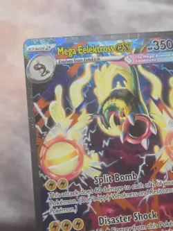 Pokemon Ascended Heroes Mega Eelektross ex 278/217 Special Illustration Rare SIR - Image 3