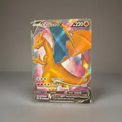 🔥🔥🔥 Pokemon TCG Charizard V Sword & Shield Swsh050 Holo Promo 🔥🔥🔥 - Image 1