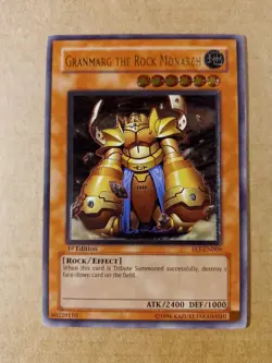 Granmarg the Rock Monarch FET-EN009 1st ed Ultimate Rare Yugioh MINT/NM - Image 1