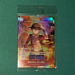 Sealed Monkey D. Luffy SR ST10-006 - Treasure Booster Promo - One Piece TCG - Image 1