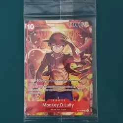Sealed Monkey D. Luffy SR ST10-006 - Treasure Booster Promo - One Piece TCG - Image 2