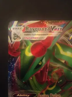 Pokemon Rayquaza VMAX Holo Card 111/203 Evolving Skies SWSH07 - Image 3