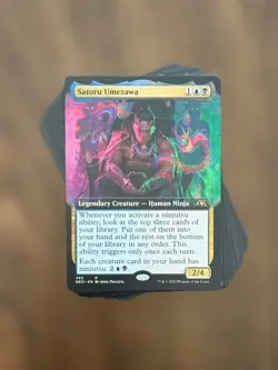 MTG Commander Deck - Satoru Umezawa - 100 Cards EDH Ninjitsu Eldrazi - Image 1
