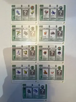 33 Pokemon Ruby & Sapphire Battle E Cards 2003 /Record Chart/ Instruction Card - Image 2