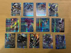 Blue SR bundle - Digimon TCG Card Game Super Rare Bandai Holo - Image 1