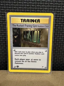 2000 Pokemon Gym Heroes - Rocket’s Training Gym - 1st Edition Ungraded 104/132 - Image 1