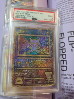 PSA 9 Japanese Ancient Mew Nintedo Error 1999 Pokemon Promo Must See - Image 2
