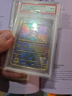 PSA 9 Japanese Ancient Mew Nintedo Error 1999 Pokemon Promo Must See - Image 3