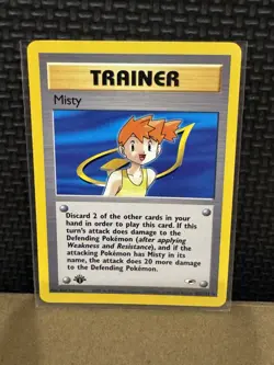 2000 Pokemon Gym Challenge - Misty - 1st Edition Ungraded 102/132 - Image 1