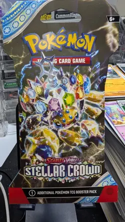 (100) Pack Lot Pokemon Stellar Crown Sleeved Booster Packs Factory Sealed - Image 1