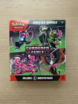 Pokemon TCG Shrouded Fable Scarlet Violet Booster Bundle Factory Sealed 6 Packs - Image 1