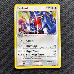 Pokemon TCG Exploud 3/106 — 2005 Rare Holo — Great Condition/Lightly Used - Image 1