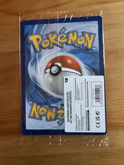 Pokemon - Pikachu At The Museum Oversized Promo Card - Image 2