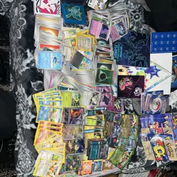 Pokemon Lot 500+ Cards And Items Vintage Mega Destined Prismatic Phantasmal Lot - Image 1