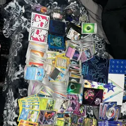 Pokemon Lot 500+ Cards And Items Vintage Mega Destined Prismatic Phantasmal Lot - Image 3