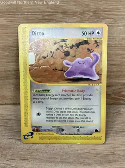 Ditto 51/144 Common Skyridge Non Holo Pokemon Card MP - Image 1