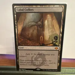 Magic: The Gathering Cabal Coffers Modern Horizons 2 Land Mythic Regular 301/303 - Image 1
