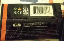 Lot of 3 Magic: The Gathering Innistrad: Midnight Hunt Set Booster Packs - Image 2