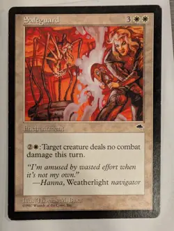 Safeguard - Tempest - Magic the Gathering MTG Nice! - Image 1