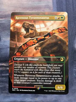 Ravenous Tyrannosaurus (Borderless) Universes Beyond: Jurassic World 18 - Image 1