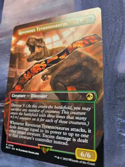 Ravenous Tyrannosaurus (Borderless) Universes Beyond: Jurassic World 18 - Image 2