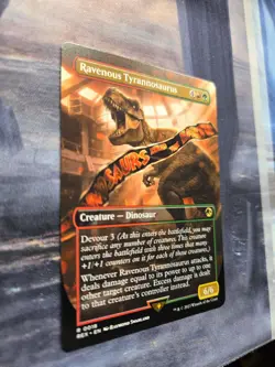 Ravenous Tyrannosaurus (Borderless) Universes Beyond: Jurassic World 18 - Image 3