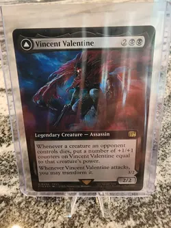 Magic the Gathering Final Fantasy - Vincent Valentine - Extended Art Foil - Image 1