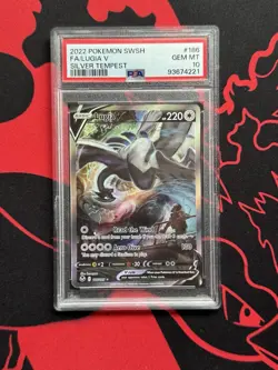 Lugia V (Alternate Full Art) 186/195 PSA 10 Pokemon gem mint silver tempest SWSH - Image 1
