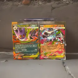 Mega Gengar Ex and Mega Charizard Ex Lot Pokemon Card (near mint plus) - Image 1