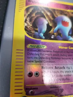 Wobbuffet 45/144 Uncommon Skyridge Pokemon reverse holo - Image 2