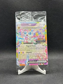 Sylveon ex 041/131 Surprise Box Stamped Promo Prismatic Evolutions Sealed - Image 1