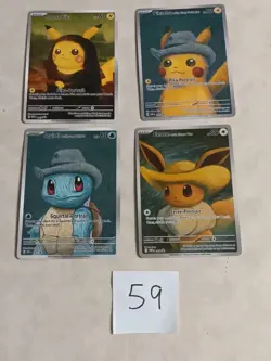 4Pokemon x Van Gogh Black Star Promo ACG Art Card - read description - Image 1