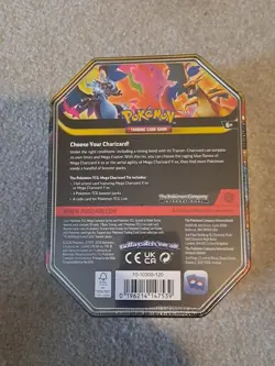 Mega Charizard Ex Tin - Mega Charizard X EX - Pokemon TCG Sealed - Image 5