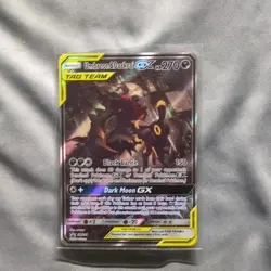 Pokemon TCG Umbreon & Darkrai GX TAG TEAM Promo Holo SM241 Basic 270 HP - Image 1