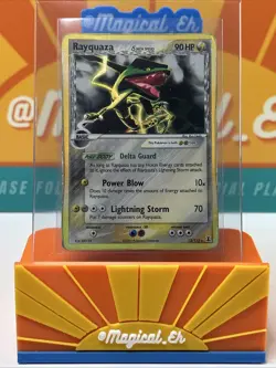 Rayquaza #13 Holo Rare ex Delta Species (DS) Pokemon TCG 2005 DMG - Image 1