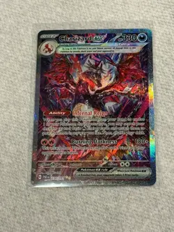 Pokemon Charizard ex 324/091 SV: Paldean Fates Full Art Holo 330 HP Special Rare - Image 1
