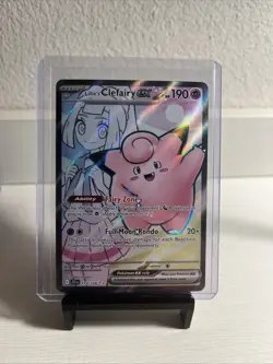 Lillie’s Clefairy EX 173/159 Full Art Journey Together Pokemon - Image 1