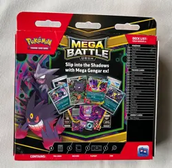 Mega Battle Deck - Mega Gengar ex (Includes Haunter 027 Promo) Pokemon TCG NEW - Image 2