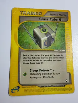 Grass Cube 01 | Aquapolis [124/147] | Uncommon | EN | Pokemon TCG - Image 1