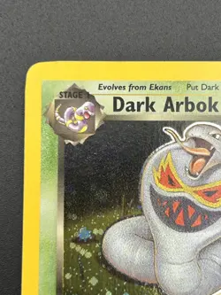 Pokemon Dark Arbok Team Rocket 1st Edition Holo Rare 2/82 - Image 4