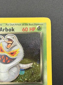 Pokemon Dark Arbok Team Rocket 1st Edition Holo Rare 2/82 - Image 5