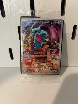 2023-25 Pokemon SV Black Star Promos SVP EN Team Rocket's Wobbuffet #203 Sealed - Image 1
